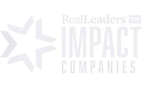 Real Leaders Impact Companies badge